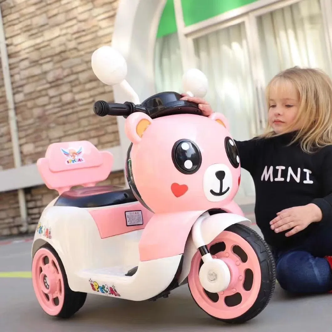 New Design Children&prime;s Electric Motorcycle Kids Toy Car Large Electric Tricycle Child Battery Motorcycle Cem-08