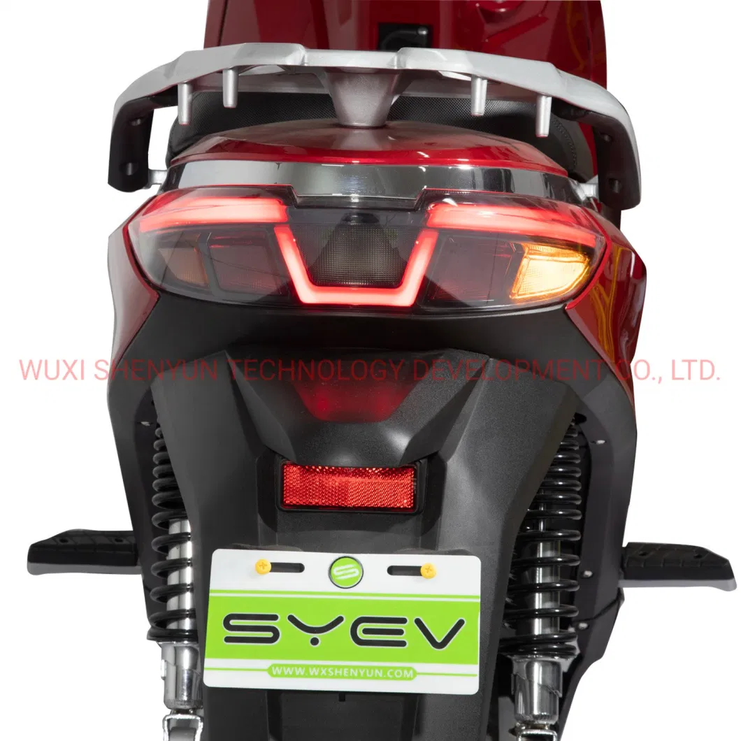 Wuxi Syev Two Wheel High Speed Electric Motorcycle with EEC Certificate Electric Scooter Motorcycle