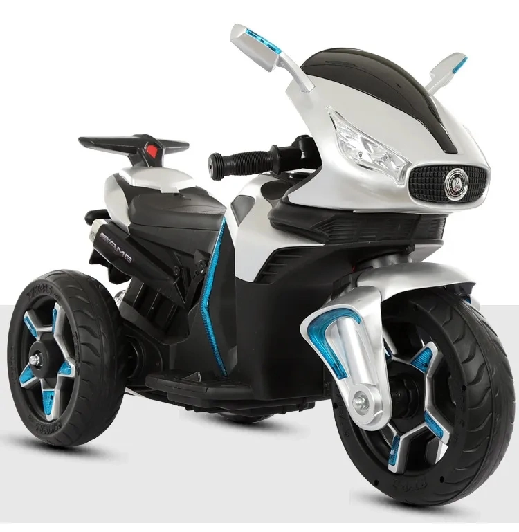 Hot Sale Kids Electric Three-Wheel Motorcycle with Light and Music