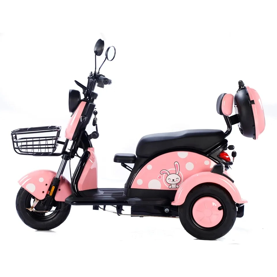 Tricyle Factory Electric Scooter Tricycle Electric Bike 3 Wheels Tricycles Digital 500W Electric 3 Person Tricycle Open