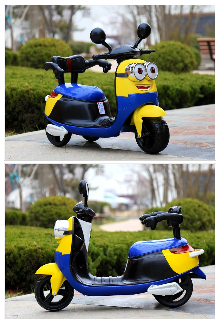 Three Wheels Kids Electric Motorcycle with Music and Lights/Electric Motorcycles for Kids Ride on Toy Motorbike