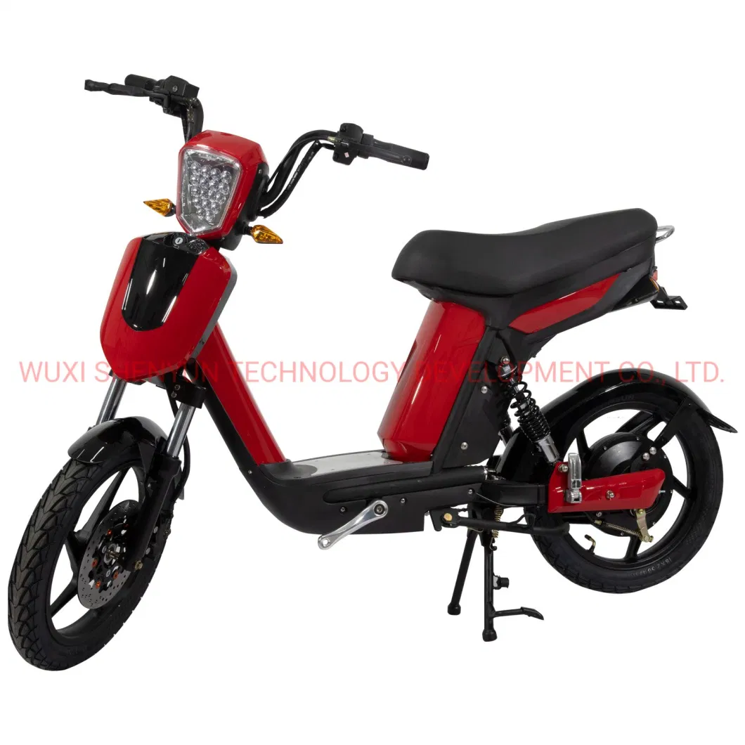 Syev Motorcycle Popular and Hot Sell High Performance 350W/500W/800W Electric Motorcycle Electric Scooter Electric Bike E-Bike Low Speed