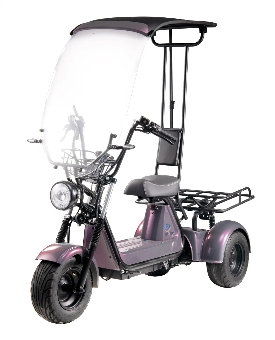 China New Style Three Wheel Mini Scooter Manned Electric Tricycle E Trike for Mobility-Impaire