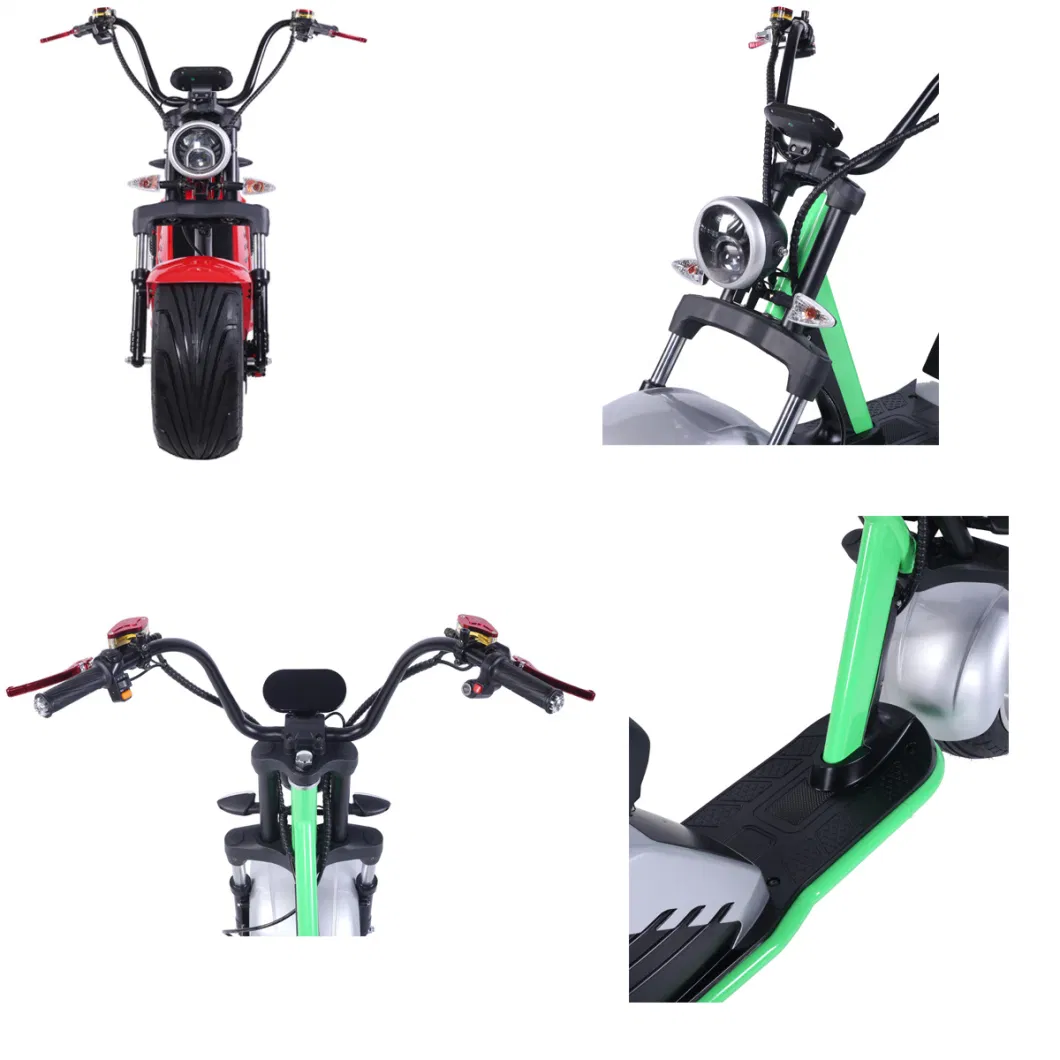 2000W/3000W 10inch/12inch Electric Citycoco Adult New Electric Scooter Motorcycle EEC