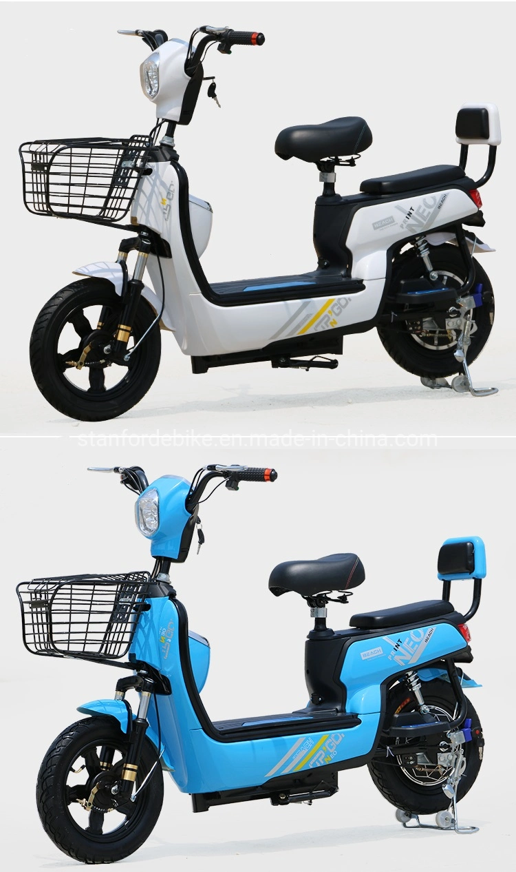 48V 350W Manufacturer Direct Price Environment Friendly Big Moter High Power Electric Chopper Bike