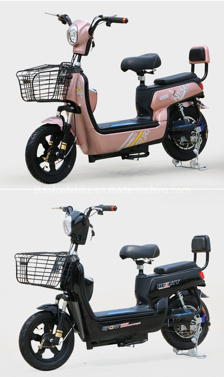 48V 350W Manufacturer Direct Price Environment Friendly Big Moter High Power Electric Chopper Bike