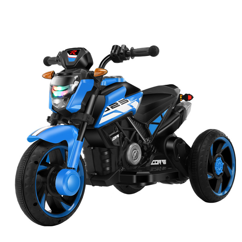 Kids Electric Battery Powered Ride-on Motorcycle Bike Toys Motorcycle Tricycle for Boys and Girls