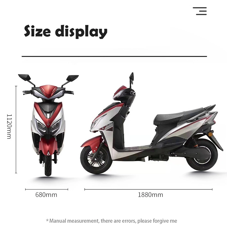 2023 High Quality Cheap 800W 48V 60V CKD Electric Scooter Electric Motorcycles for Adults Electric Bike Scooter