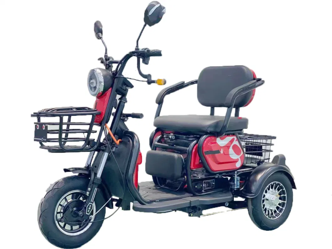 Cheap 3 Wheel Electric Tricycle Scooter E Bike 3 Wheeler Trike Moped for Handicapped
