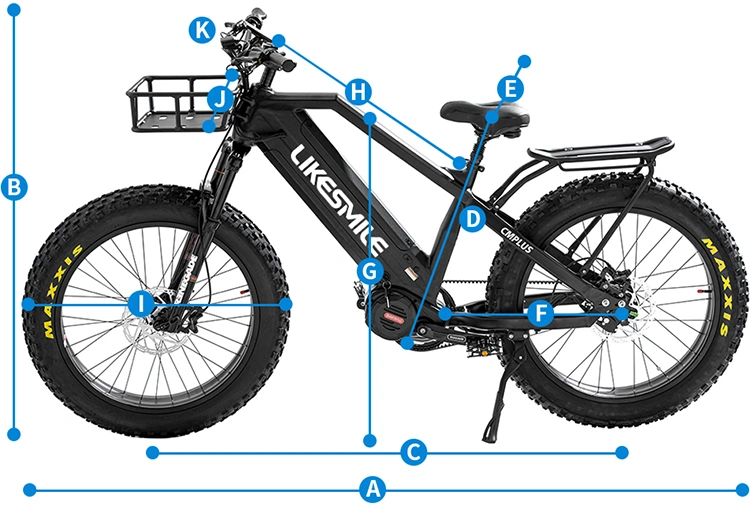 26 Inch 48V1000W Best Quality Electric Bike Aluminum Alloy Frame Folding Fat Tire Electric Bicycle