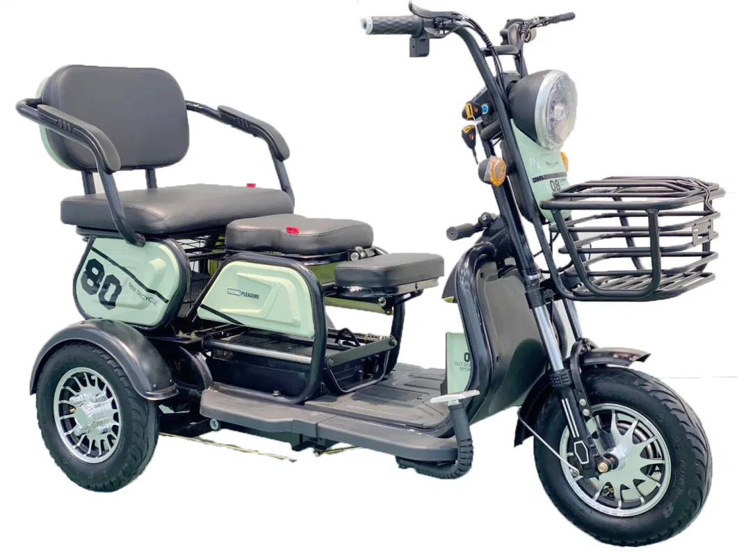 Cheap 3 Wheel Electric Tricycle Scooter E Bike 3 Wheeler Trike Moped for Handicapped