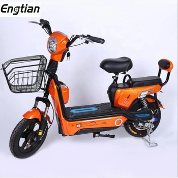 Electric Bicycle Scooter 350W Cheap Electric Bike Charging Bikes Mini Electric Bike