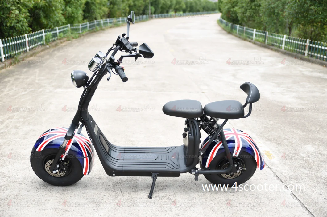 160km Long Range Double Battery Citycoco 1000W 1500W 2000W Fat Tire Motor Bike Electric Scooter