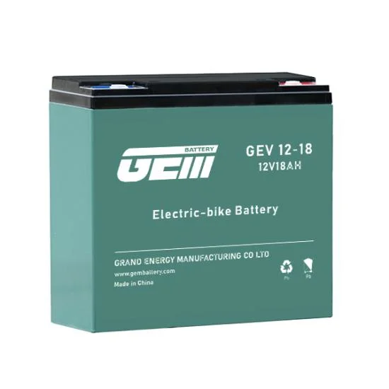 GEM 12V18AH Sealed Lead Acid battery (AGM) VRLA Battery for Electric Bikes/ Electric Scooter