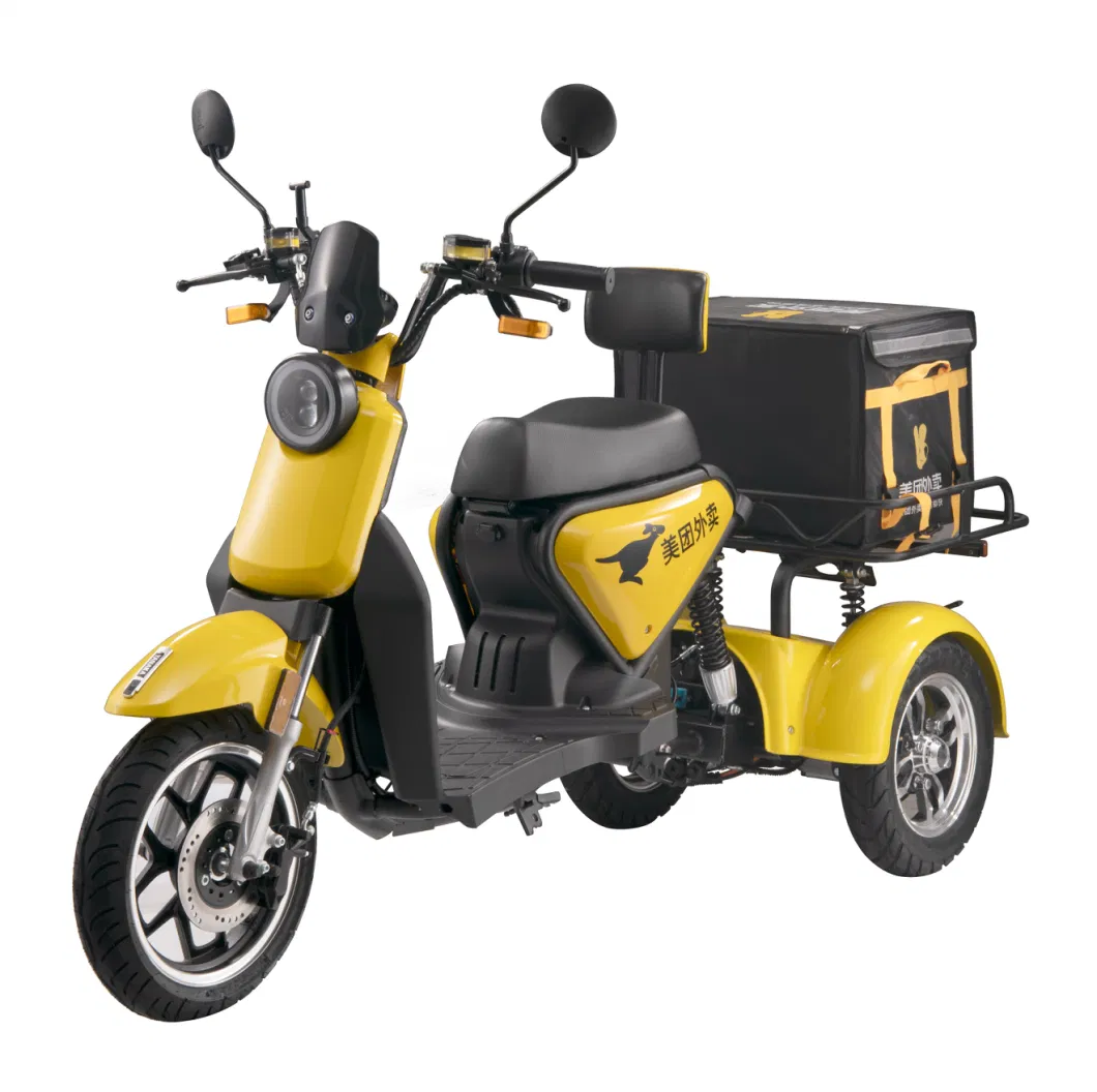 Hot Sell Electric Tricycle Motorcycle Electric Scooters 3 Three Wheel Disability with Padals