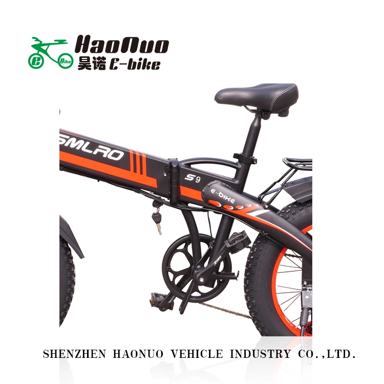 2022 New Model Folding 20 Inch 48V 500watt Electric Bike with Fat Tyre