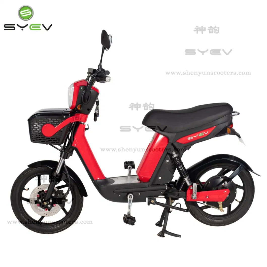 Intelligent Electric Bike Scooter with USB Charger 350W or 500W Motor Pedal Assistance