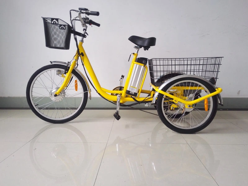 48V 500W Front Motor Electric Tricycle Bicycle