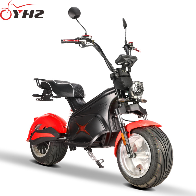 1500W 2000W 3000W Electric Bike Scooter 2 Seater Max Speed 75km/H