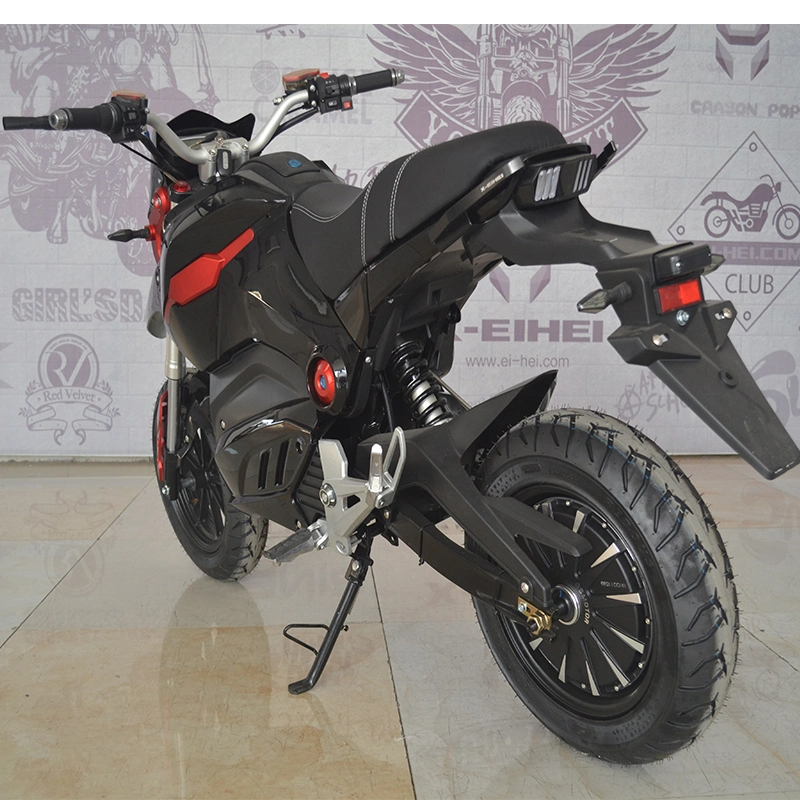 Coc Electric Motorcycle / Bike /Scooter 2000W 72V High-Speed 12inch Tyre New Model with CE Certification with 75km/H