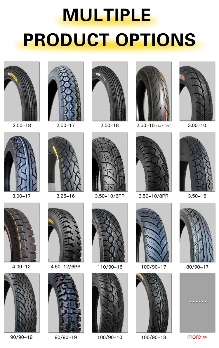 Qingdao China Supplier Three Wheel Motorcycle Tyre (80/100-14; 2.50-17; 3.00-18)