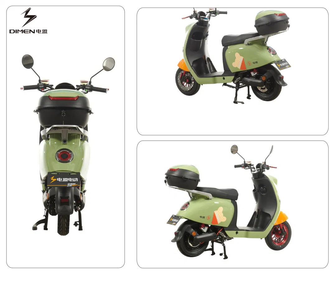 Hot Selling 1000W 60V/48V Battery CKD Electric Mobility Scooter Electric Bike Motorcycle