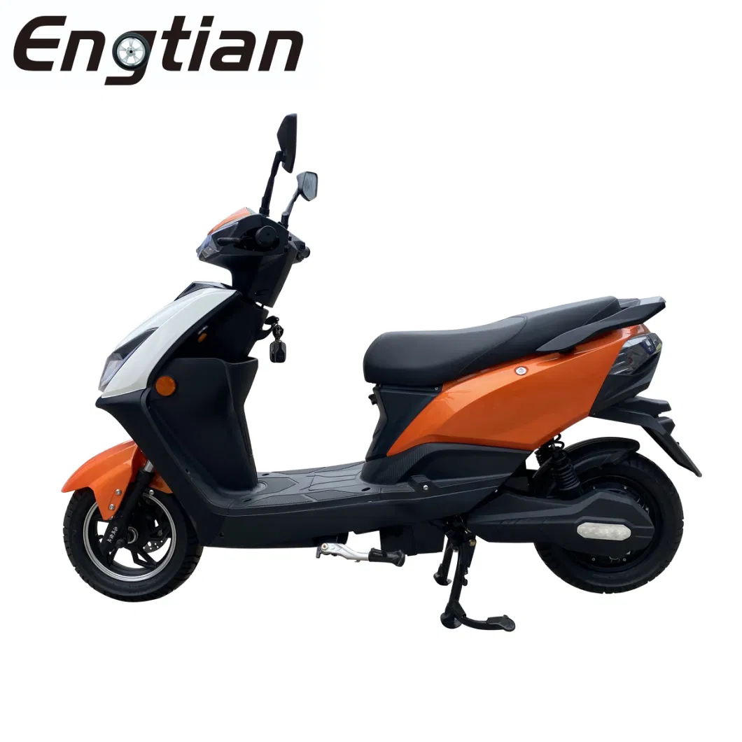 Cheaper Electric Motorcycle Adult Fast Electric Motorbike 1200W Vespa with Disk Brake Moped Electric Scooter