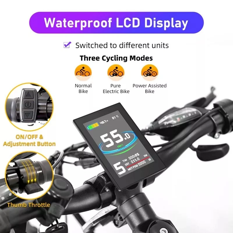 Chinese Wholesale Electric Dirt Bicycle 12 Inch Fast Adult Electric Folding Bike