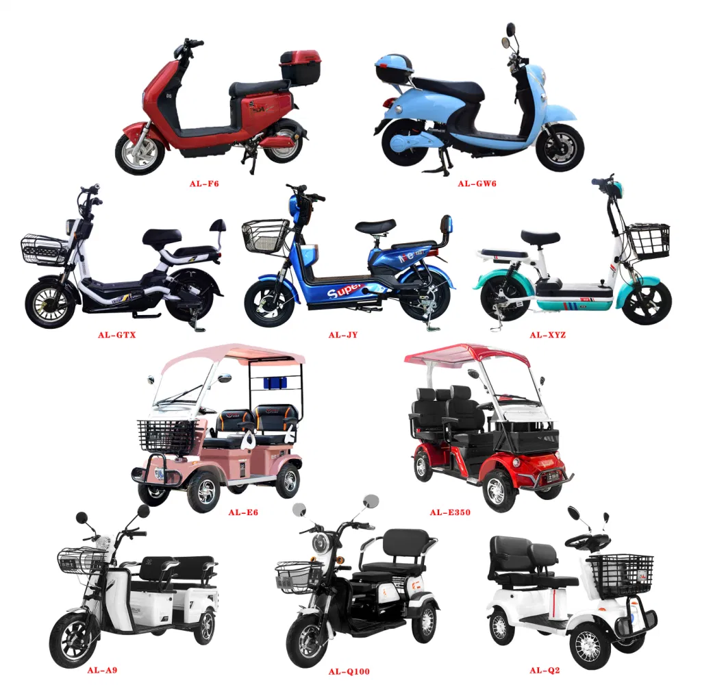 China Cheap Electrical Scooter Adult Powerful Lithium Battery Motorbike Cycle with Front Basket Electric Bike