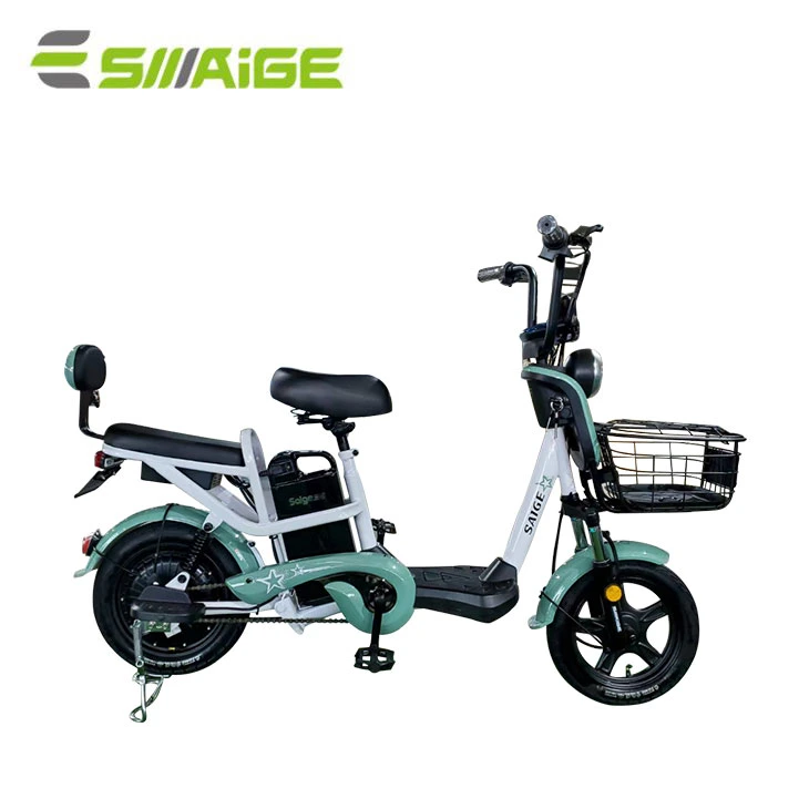 Luxury Mini Scooter Electric Moped Battery Bicycle with Pedals