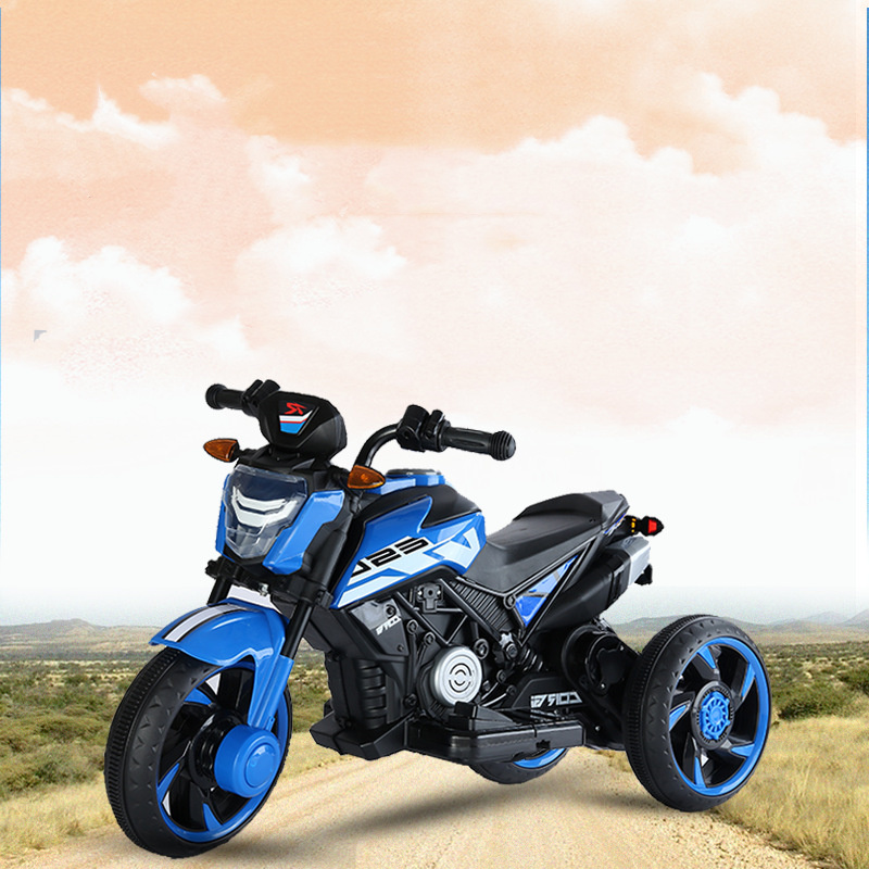 Kids Electric Battery Powered Ride-on Motorcycle Bike Toys Motorcycle Tricycle for Boys and Girls