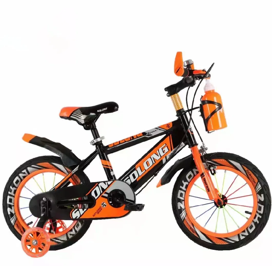 Hot Sale Kids Bike Boys 12/16/20 Inch Wheels with Training Wheels Baby Bicycle