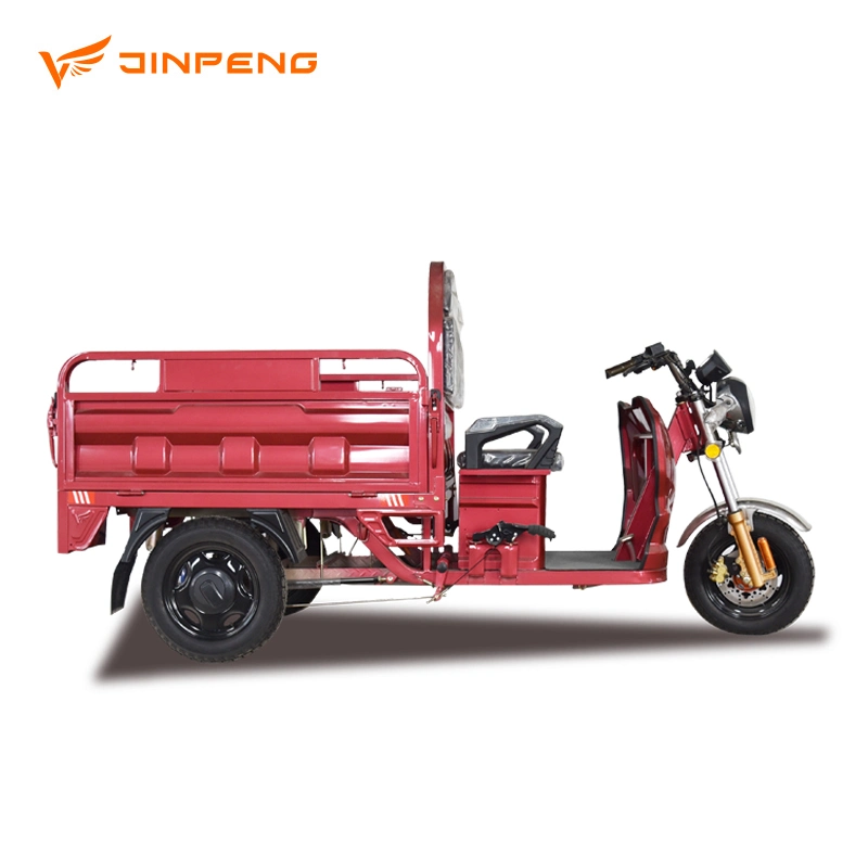 EEC Certificate Three Wheels Electric Tricycle Driver Seat Small Open Scooter Electric Loader Freight Cargo