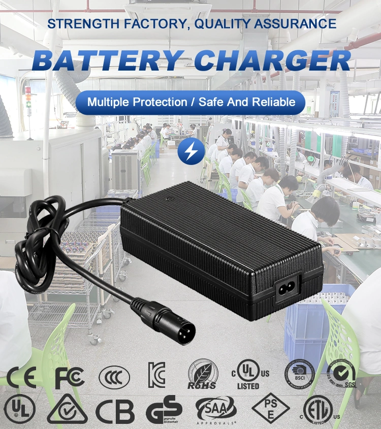 42V Charger 36V Electric Scooter Lithium Battery Charger 36 Volt Electrical Bike Battery Charger