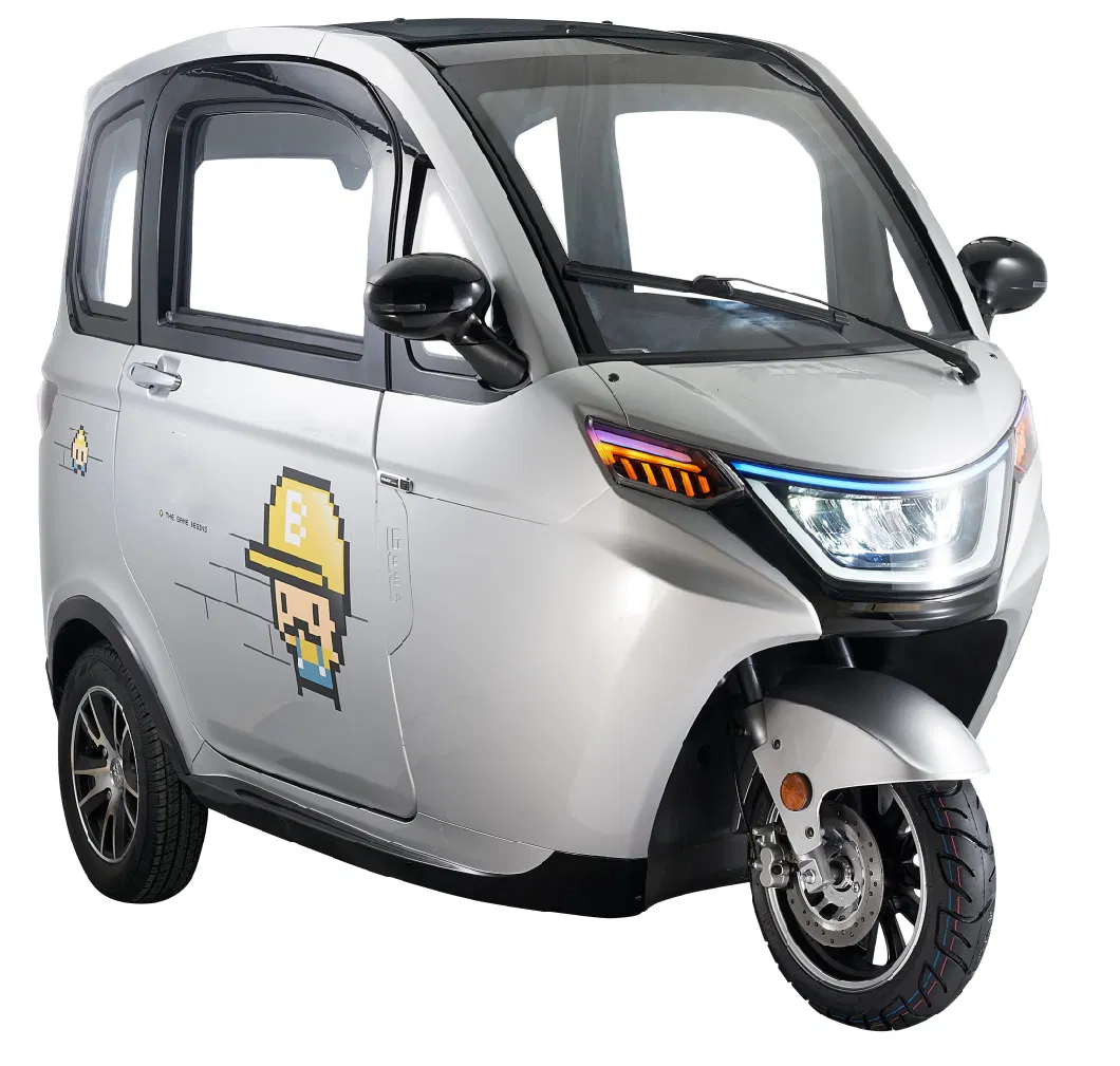 2023 New Design Electric Passenger Tricycle Enclosed Type Electric Trike