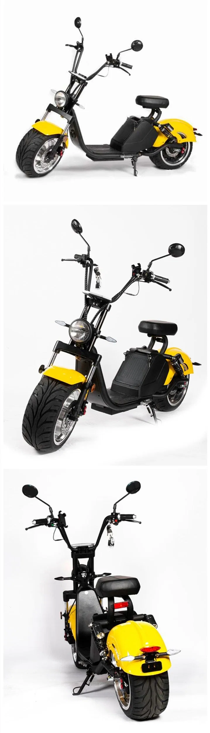 New Adult Electric Dirt Bike 2000W Citycoco Scooter Fat Tires EEC Certificate