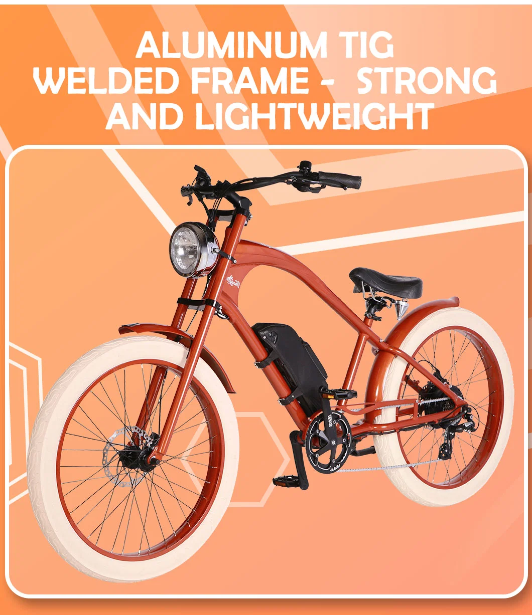 2023 New Product 350W Electric Bicycle with Aluminium Frame Road Ebike