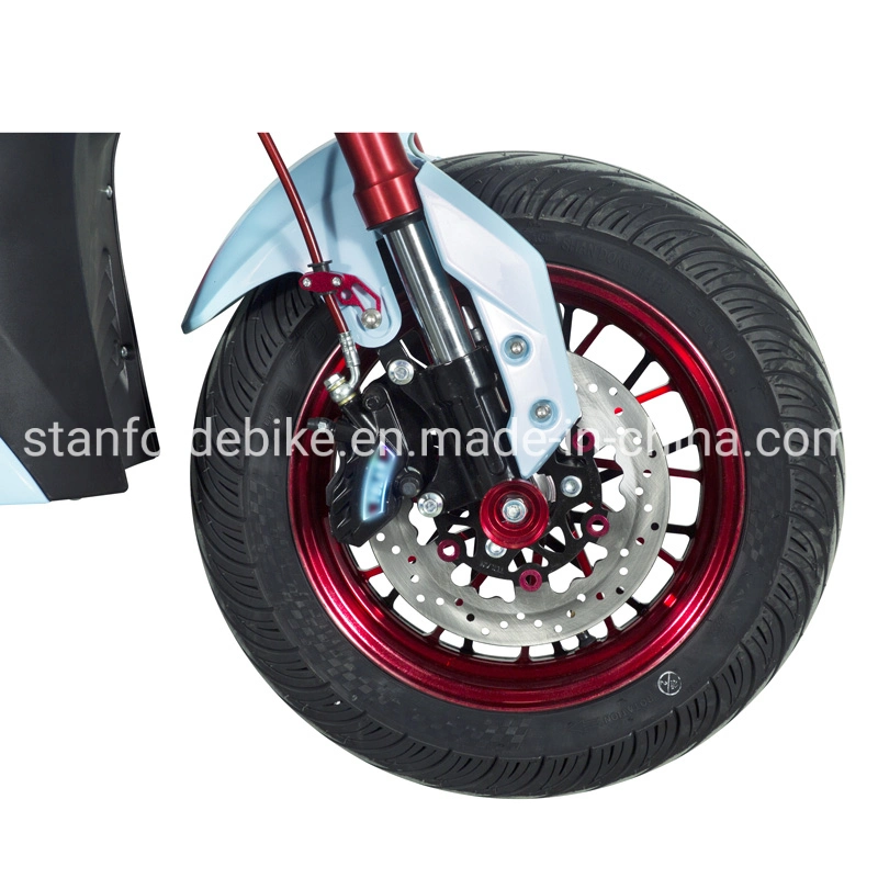 2021 Chinese Electric 3000W Adult Electric Motorcycles Racing Bike Scooter with Disc Brakes