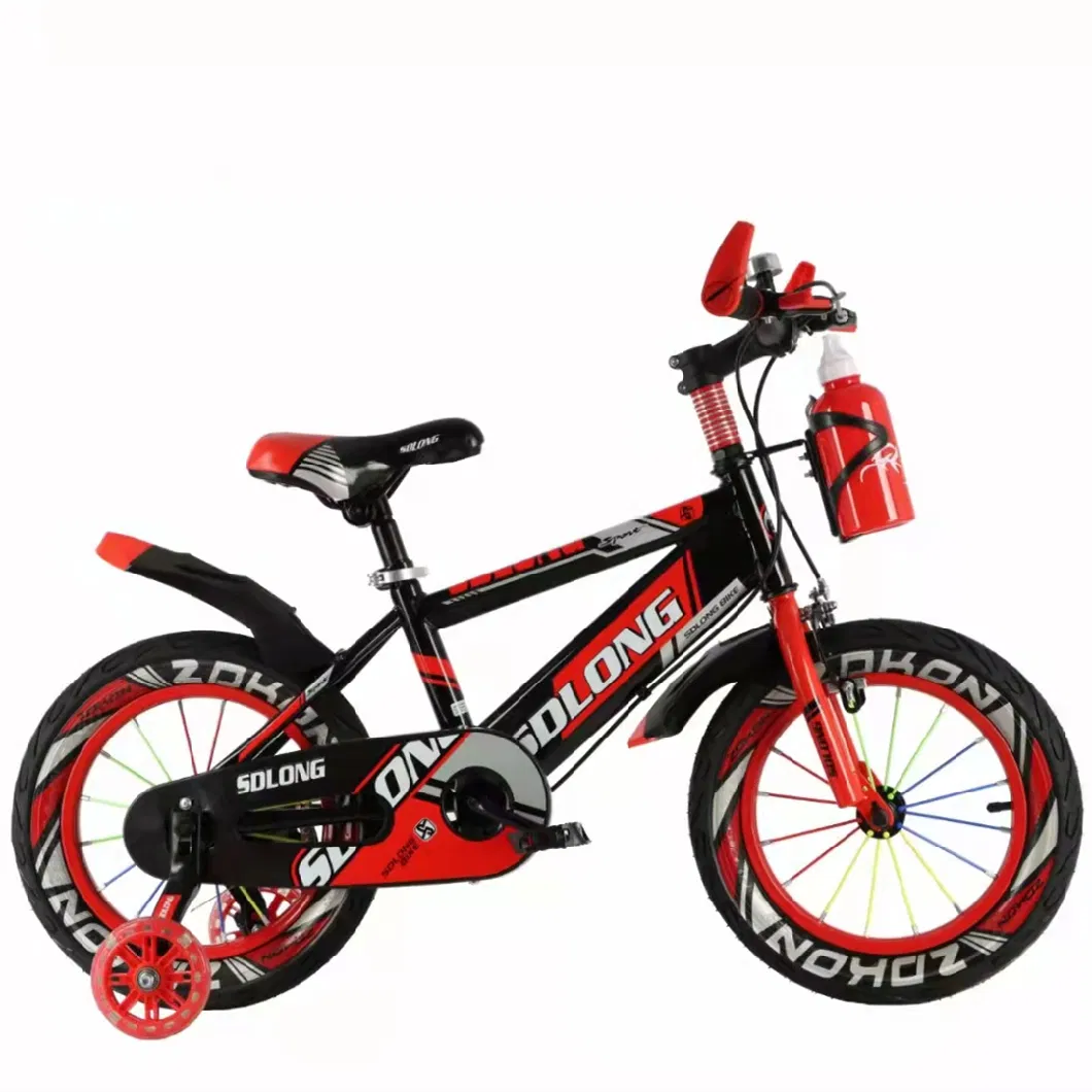 Hot Sale Kids Bike Boys 12/16/20 Inch Wheels with Training Wheels Baby Bicycle