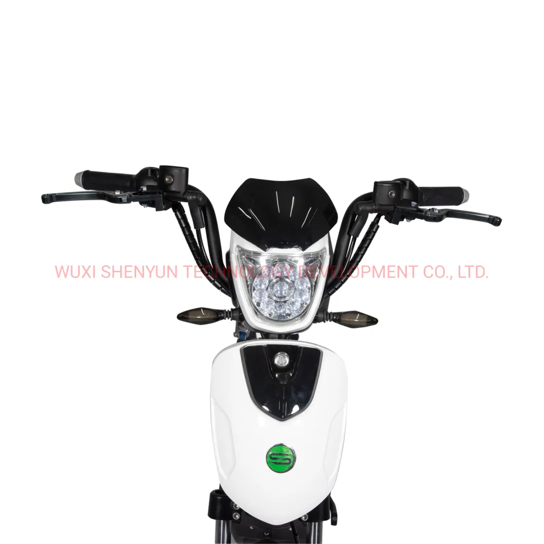 Syev New 800W EEC Electric Motorcycle with Disc Brake Pedals 40km/H Electric Scooter E-Bike