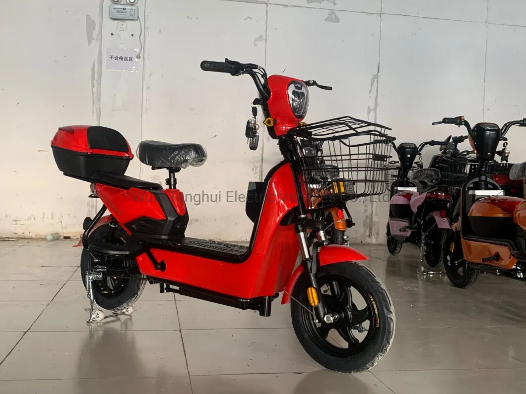 Hot Sale CKD 2 Wheel Electric Bike Scooter/Electric Moped with Pedals Motorcycle Electric Scooter High Quality