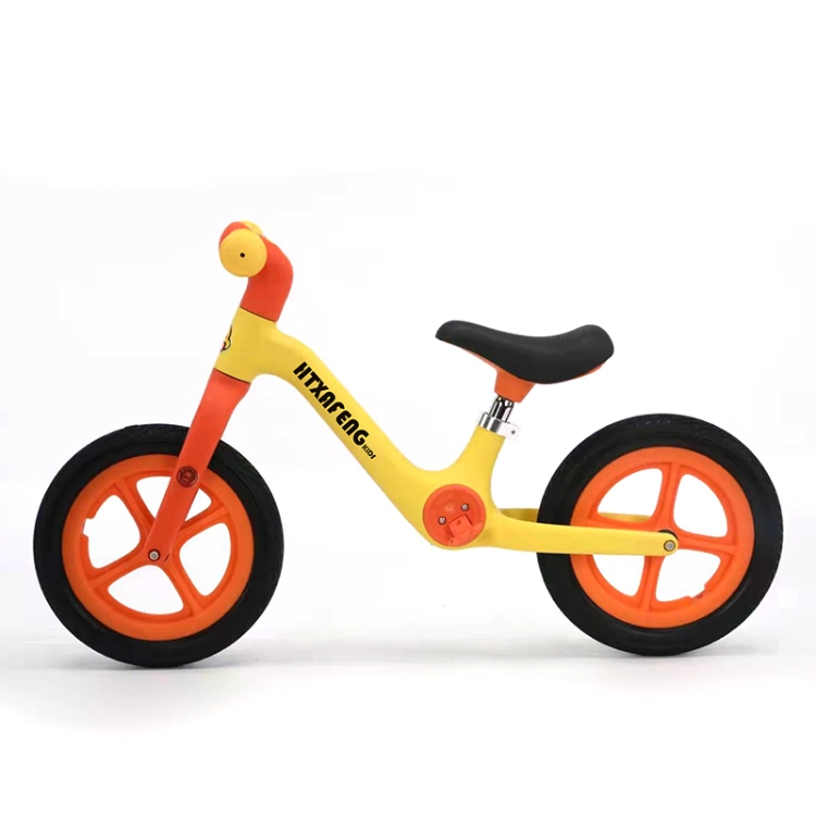 Toddler Magnesium Alloy Balance Bike Kids Balance Bike Kids Plastic Wheels with Home Lightweight