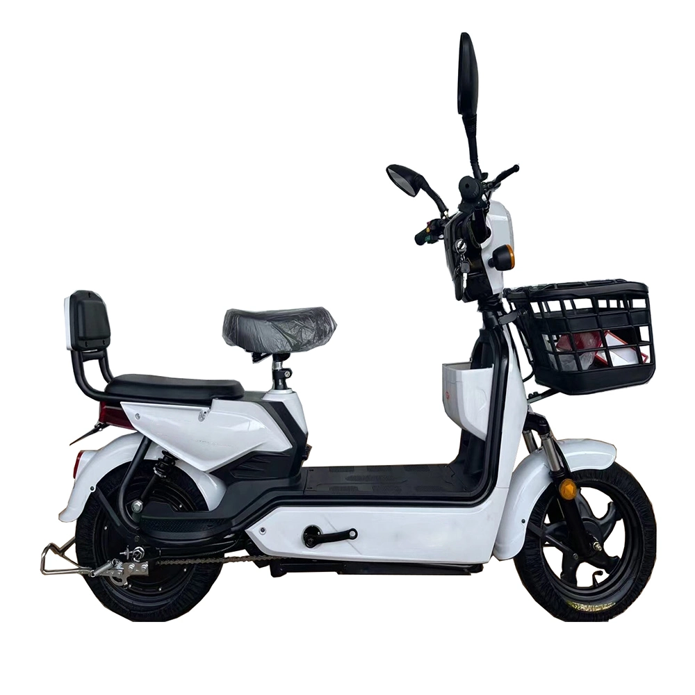 Tjhm-007h CKD/SKD Two Wheel with Front Basket and Pedals Electric Pocket Bicycle Electric Scooter Bike