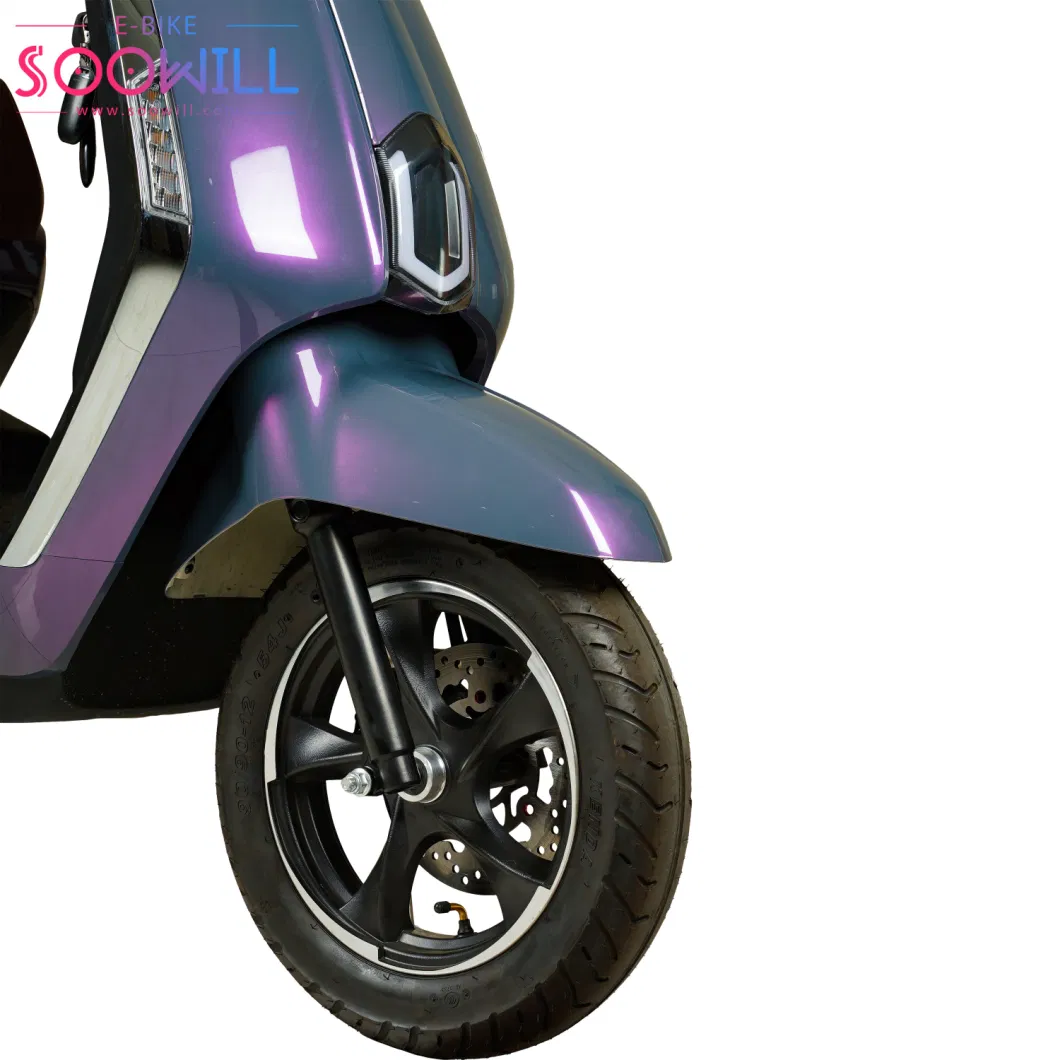 1500W EEC Electric Fashion Scooter E-Bike E-Scooty with 72V51ah Lithium Battery Wsp