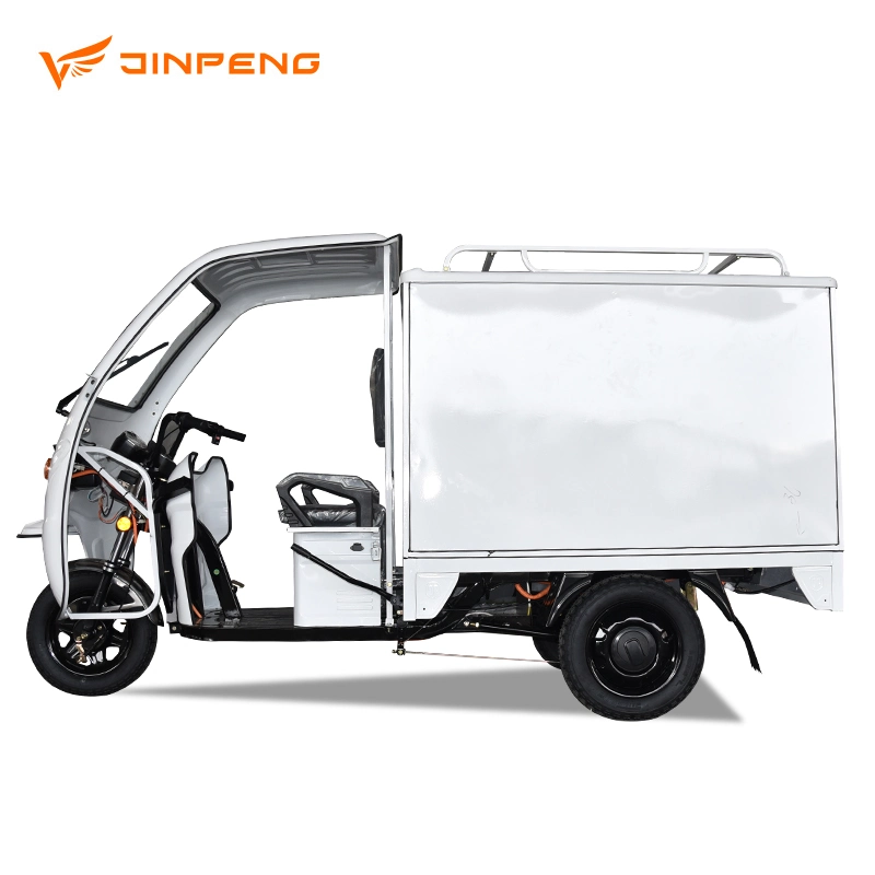Jinpeng 3 Wheel Electric Tricycles 1000W Motor Delivery Tricycles
