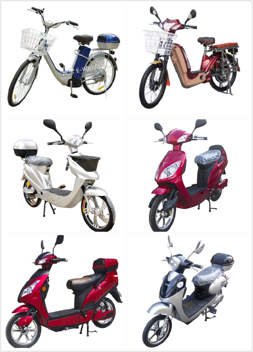 Hot Electric Moped, Electric Scooter, E-Scooter with Pedal (ES-005)