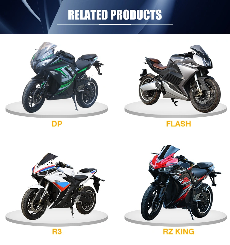 High Speed Cool Electric Racing Motorcycle with Manufacturer Price