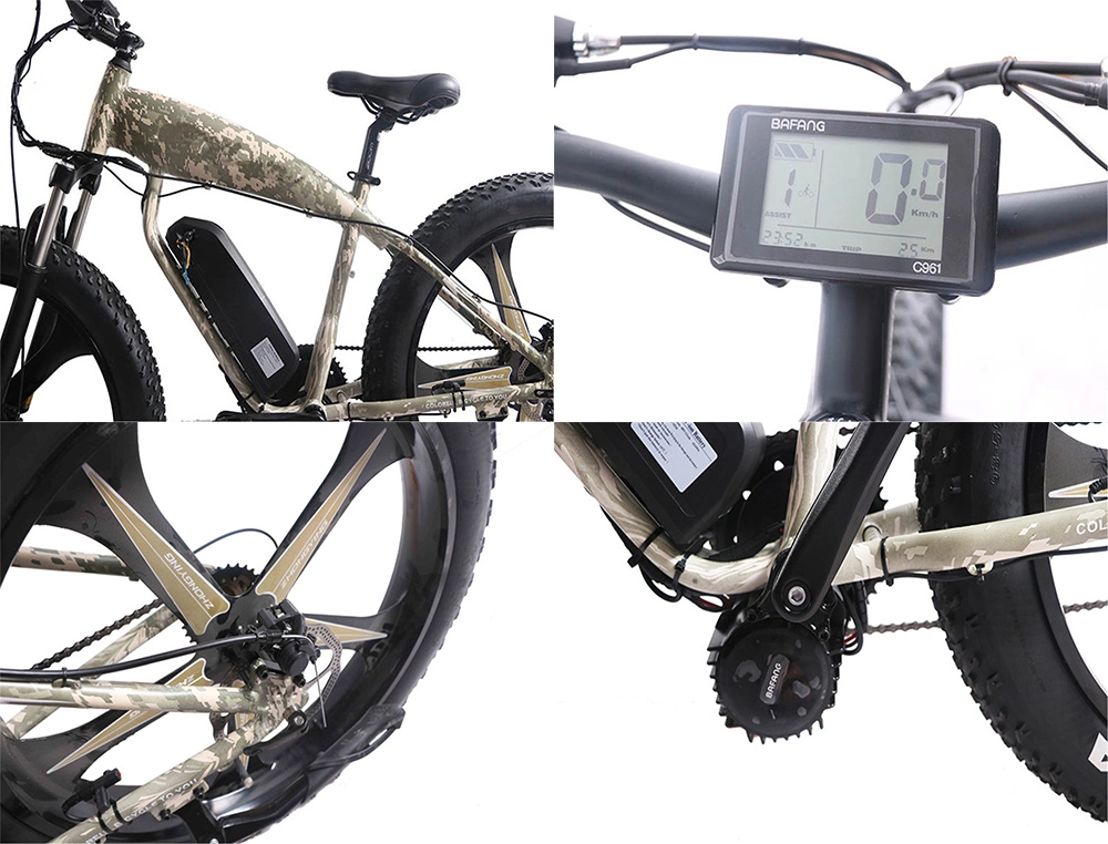 New Model Unfoldable Japanese Mountain Bike Electric Bicycle 26inch Wheel