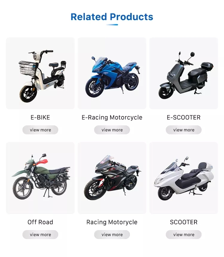 Factory Wholesale 500W Electric Scooter Bike with Portable Battery Electric Motorcycle