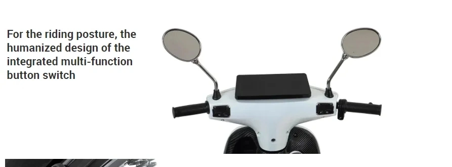 Newest Style Powerful Electric Scooter Wholesale Hot Selling Other Motorcycles 2000W off Road Motor for Adult Electric Bicycles